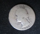1935* Washington Quarter *Circulayed-90% Silver 25c Coin**Some wear*FREE SHIP