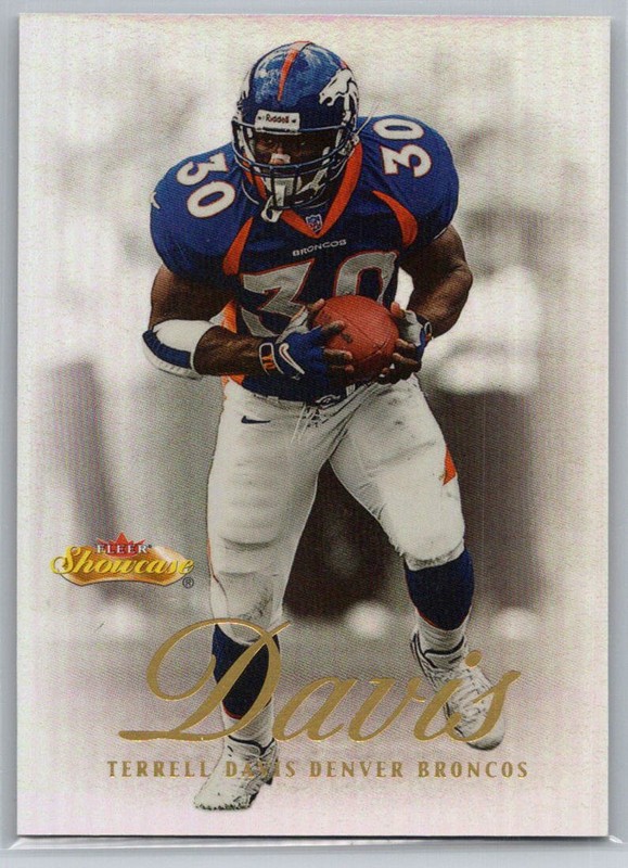 2000 Fleer Showcase #37 Terrell Davis