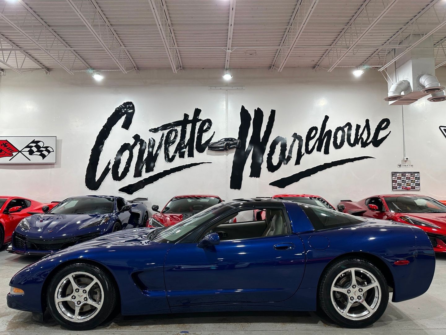 2004 [19U] LeMans Blue Chevrolet Corvette   | C5 Corvette Photo 2
