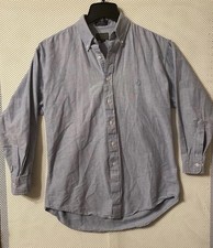 Vintage Chaps Ralph Lauren Classic Cotton Oxford Button Down Made USA 16 32/33