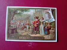 Liebig Old Card Chromo S 186a  La Vie Champêtre.