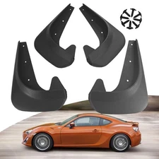 4Pcs Car Mud Flaps Splash Guards Fender Mudguards Front Rear For Universal Car