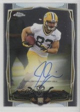 2014 Topps Chrome Rookie Auto Jeff Janis #192 Auto 12x6