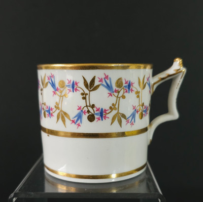 Antike Flight Barr & Barr Kaffeedose um 1820.