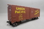 O SCALE WOOD / BRASS ASSEMBLED UP UNION PACIFIC BOXCAR 187837 NO BOX AS-IS LOOSE — photo 5