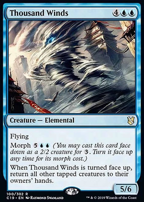 MTG Magic the Gathering Thousand Winds (100/334) Commander 2019 LP