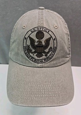 U.S. Optics hat Buena Park CA custom riflescopes strapback original location cap