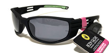 New BODY GLOVE men  s Polarized Floating SUNGLASSES Black w Cord Floats