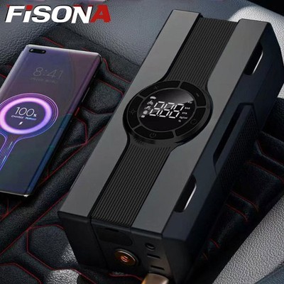 8000Amp Car Jump Starter with Air Compressor Battery Pack Charger Tire Inflator