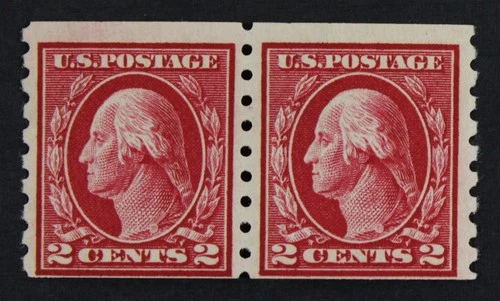 CKStamps: US Stamps Collection Scott#413 2c Washington Mint LH OG 24 1/2mm