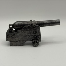 Vintage Miniature Cannon Metal Replica Japan Small Decorative Artillery Statue