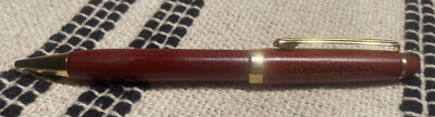 Vintage Twist Pen Mahogany Wood Ballpoint The Kroger Company Grocery