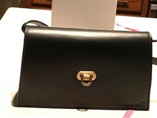 Black Leather Purse - Polo Hut - Fine Craftmanship
