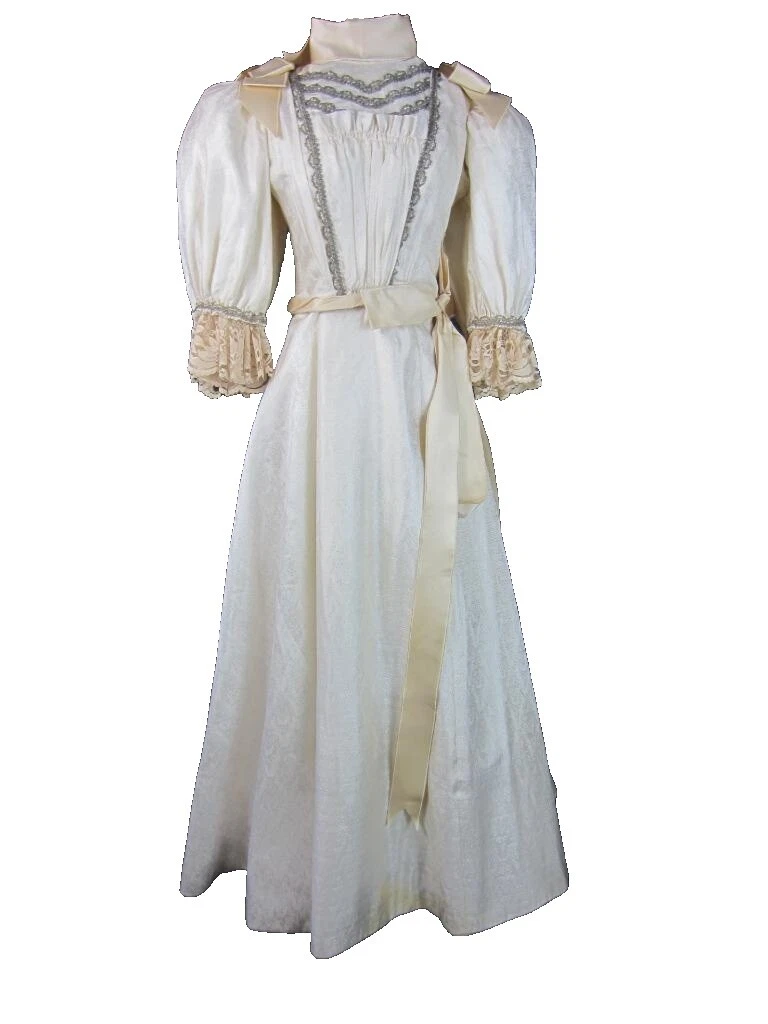Satin Vintage Clothing Women's 1890s Decade