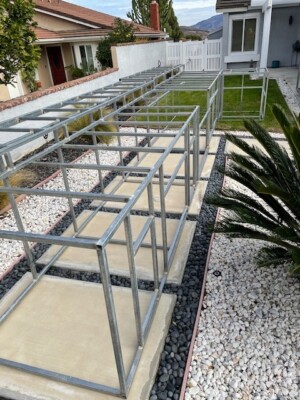 Custom DIY BBQ Island frame kit any style