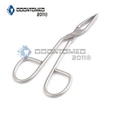 Scissor Tweezers Slant Tip Square Professional Salon Quality New Plucker Eyebrow