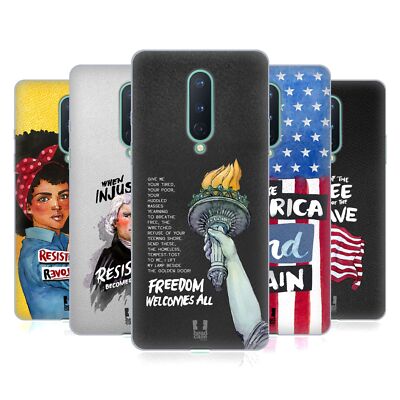 HEAD CASE DESIGNS CONTEMPORARY AMERICA SOFT GEL CASE FOR GOOGLE ONEPLUS PHONES