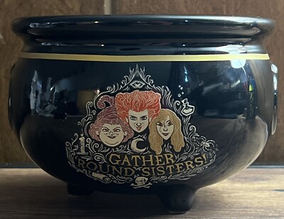 Disney Hocus Pocus Sanderson Sisters 6  Candy Cauldron New Without Box
