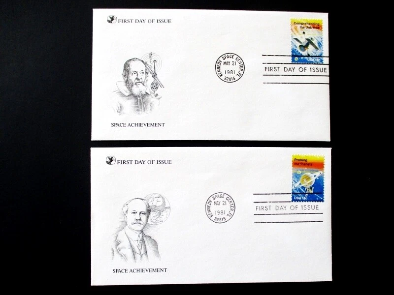 1981 Space Achievement First Day Covers - Kennedy Space Center Florida - Image 2 of 4