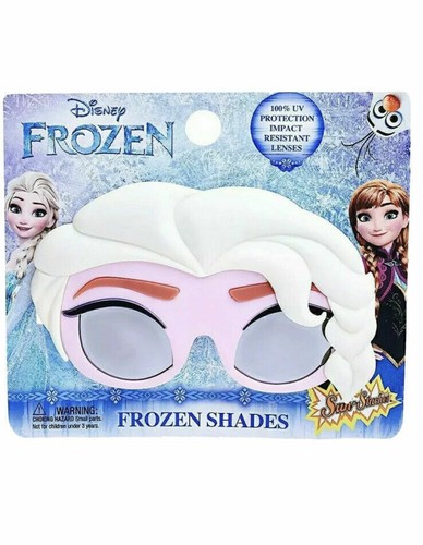 Disney's Frozen Elsa Lil Charactesr Costume Party Sunglasses UV400 Sun-Staches - Picture 2 of 2