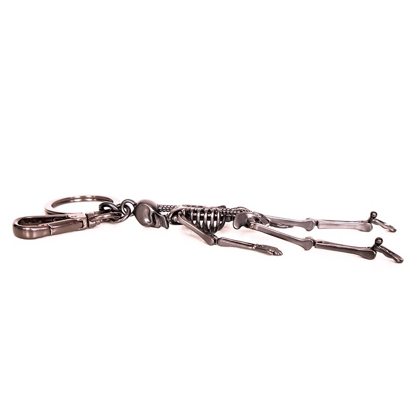 NEW $375 ALEXANDER MCQUEEN Gunmetal Silver Tone Brass NEW $375 ALEXANDER MCQUEEN Gunmetal Silver Tone Brass