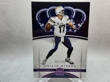 🏈2017 Panini Preferred Crown Royale Pink 093/249 Philip Rivers #53