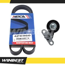 Serpentine Belt Drive Component Kit for Chevrolet Cadillac GMC Yukon Hummer New
