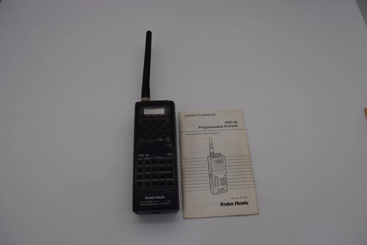 How To Program a Radio Shack Dual-Trunking Scanner