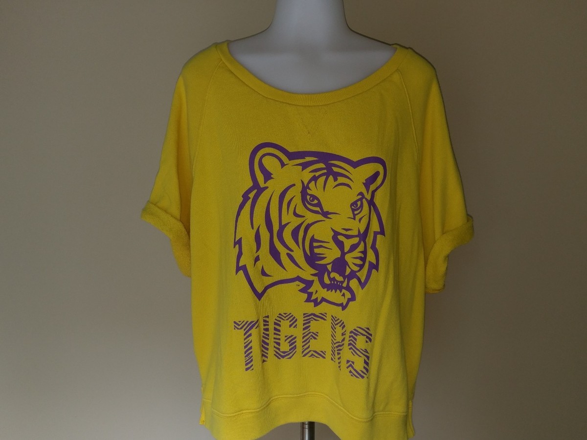 Sweat à Capuche Victoria's Secret Rose - Motif LSU Tigers - Neuf Avec étiquette