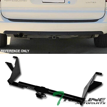 Topline For 2004-2007 Caravan Stow-n-Go Class 3 Trailer Hitch Receiver 2" - Blk Foto 2 de 4