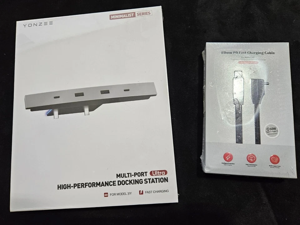 🔥 Tesla 27W USB Dock Port Type C Quick Charge Model 3 Y Android Apple Light - Image 4 of 4