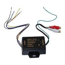 2CH Hi To Low Level Converter Speaker Output to RCA Line AD-105C