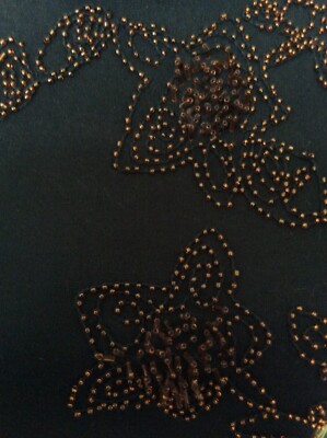 Blouse Sans Manches Ann Taylor Avec Perles Et Strass - Taille XL - Marron - Occasion Très Bon état