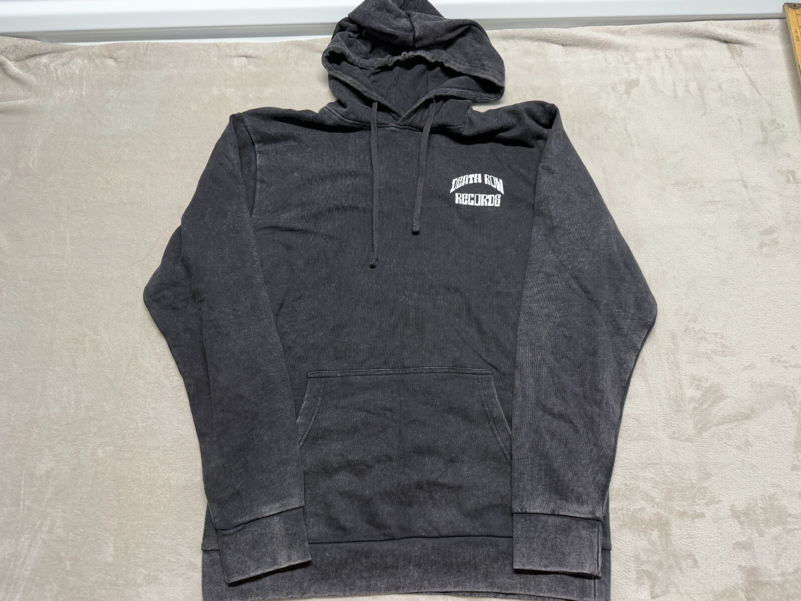 FILA Death Row Records Snoop Dogg Uomo Taglia XL Pullover Giacca con Cappuccio