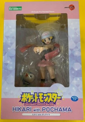 Artfx J Pokemon Series Hikari with Piplup Pochama 1/8 Scale Figure