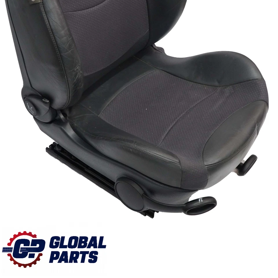 Mini Cooper R50 R53 Sedile anteriore destro Sport in tessuto / pelle Satellite - Imagen 3 de 4