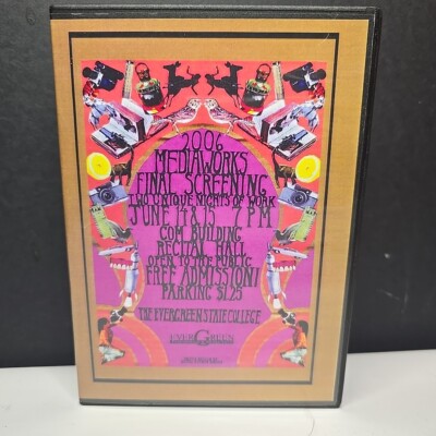 Evergreen Performing & Media Arts 2006 Mediaworks Final Screening DVD Super Rare