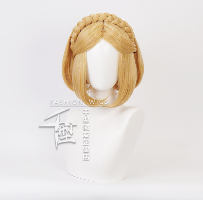 Peluca Cosplay The Legend of Zelda: Tears of the Kingdom Princess Resistente al Calor