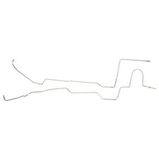 Classic Tube Transmission Cooling Lines Original Steel Pair Aod 1966 Mustang