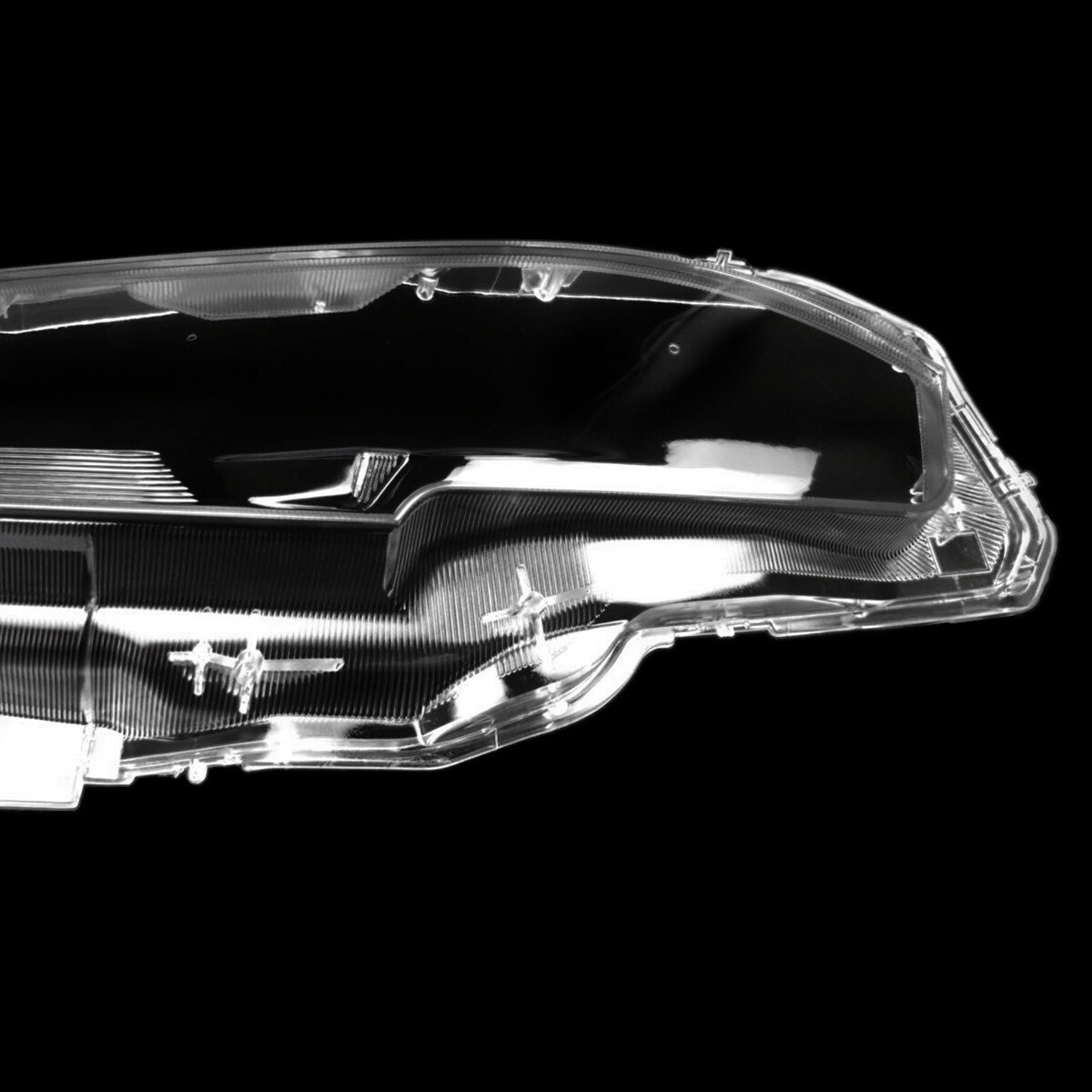 2x Front Headlight Lens Cover For 2016-2018 Honda Civic Clear LampShade Cap