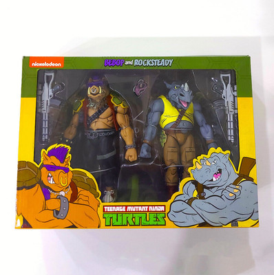 ORIGINALS NECA TMNT Bebop Rocksteady Teenage Mutant Ninja Turtles 1987 Cartoon