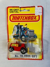 Lesney matchbox 1980 No. 15 fork lift lansing bagnall