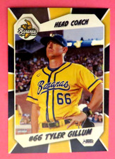 2026 Choice Savannah Bananas Baseball Card, Head Coach - TYLER GILLUM #66