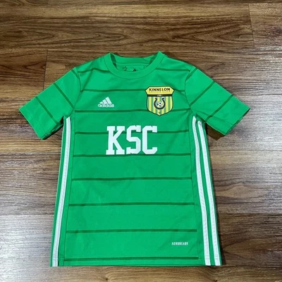 Adidas Kinnelon Soccer Club Aeroready Youth Soccer Jersey Boys S 9-10Y Green - Image 1 of 4