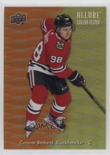2023 Upper Deck Allure Color Flow Orange Yellow Connor Bedard #CF-16 Rookie RC