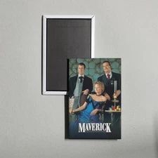 Maverick Mini Movie Poster Fridge Locker Magnet