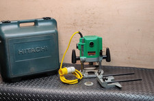 HITACHI M12SA 1/2" Router 110v 1570w + Fence Guide Bush  Case - Vat Inc