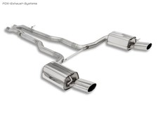  Duplex Racinganlage ab Kat Audi RS6 4F Typ C6 je 140x90mm oval
