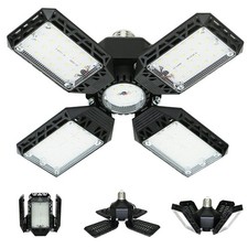 Led Garage Light150w Deformable Garage Ceiling Lights15000lm 4 Adjustable Pan