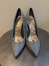 Sam Edelman Women  s Sz 8 Silver Pumps NOW 29.99 